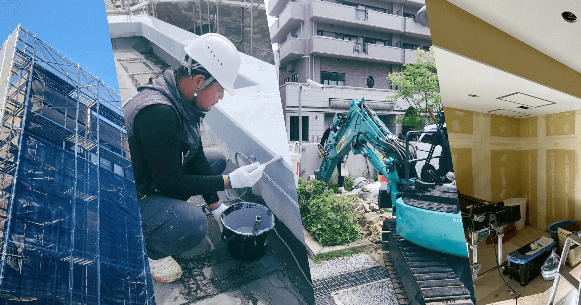 外装・外構・内装工事のイメージ